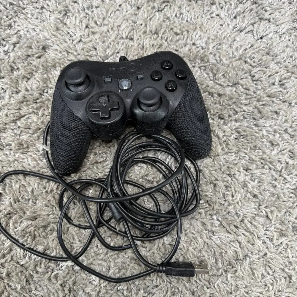 PowerA Pro EX Wired Controller for Sony PlayStation 3 PS3 USB Black 051082